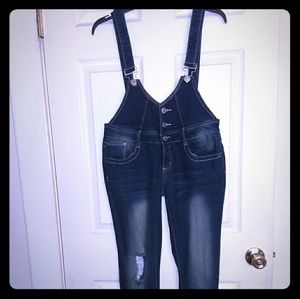 Jean overall jumpsuit